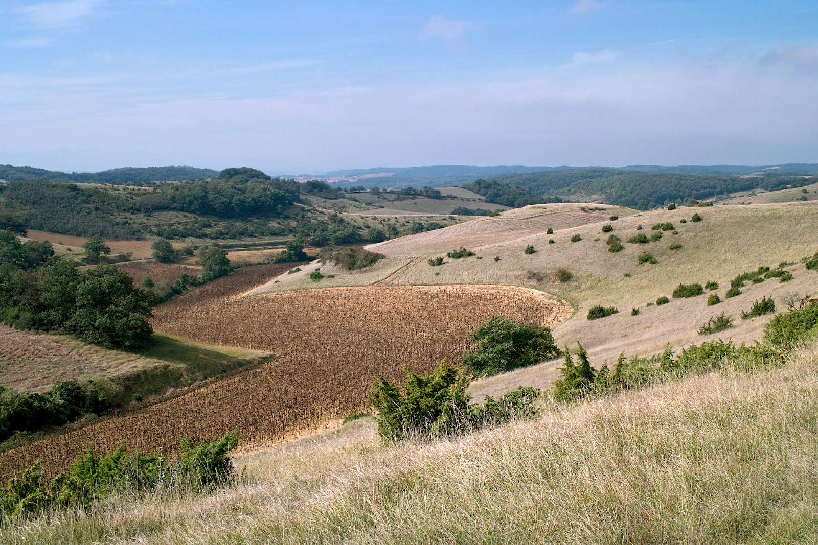 Vue superbe pour balade VTT superbe