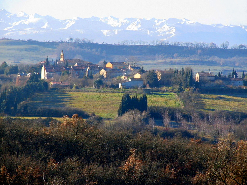 à Peyrefitte, au pied des pistes :-)