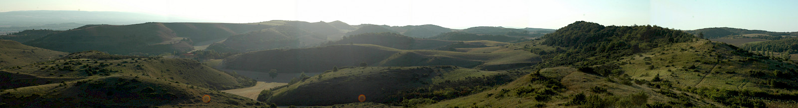 Depuis les crêtes de Villeneuve - Payra, au petit matin